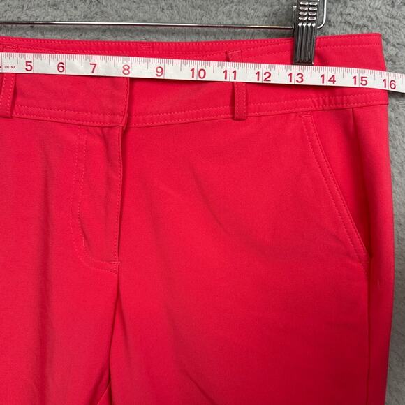 Pebble Beach Performance Womens Golf Shorts Neon Watermelon Size 6 Golfwear - Picture 3 of 8